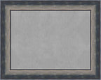 Amanti Art Silver Framed Magnetic Board 24x30 Medium Vision Board for use with Magnets, 100% Metal Sheet to Display Items as Office Decor or for Home Organization in mudroom, Kitchen or Kids Room