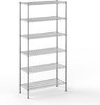Regal Altair 18" Deep x 42" Wide x 86" Height Wire Shelving Kit | 6-Tier | NSF Commercial Storage Rack Unit