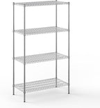 Regal Altair 21" Deep x 42" Wide x 74" Height Wire Shelving Kit | 4-Tier | NSF Commercial Storage Rack Unit