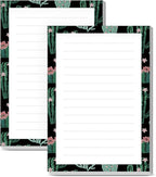 SXboxing Sticky Notes 4X6 Inches, 2 Pack Large Cute Self-Stick Pads, Bright Funny Memo Pads Easy to Stick for Home, Office Boho Cacti