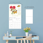 Graphique 2026 Butterflies Wall Calendar | 12” x 12” | Thick Paper | Home & Office Organizer | Large Monthly Grid | 3 Languages & Marked Holidays | 4 Month Preview Page for 2027