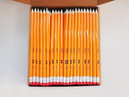 S & E TEACHER'S EDITION Woodcased #2 Pencils, Pre-sharpened, 2 HB Lead Bulk Box Pencil, No. 2, Yellow Pencils with Erasers, Back to school, 200 Count
