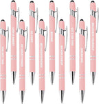 CRME 10pcs Funny Nurse Pens Set Inspirational Quotes Girly Pens Therapist Office Must Haves Nice Pen Body has A Rubber Coating Comfortable to Hold Nurse Gifts for Women Best Inspirational Gifts