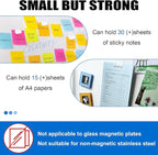 LOVIMAG Fridge Magnets 20Pcs Refrigerator Whiteboard Small Strong Magnet Classroom Kitchen Accessories Decorative Locker Set Decor Must Haves Office Calendar Refrigerador Magnetic Cute Crafts White