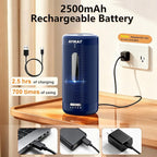 AFMAT Electric Pencil Sharpener, Fully Automatic Pencil Sharpener, Auto in & Out, Rechargeable Hands-Free Sharpeners for Jumbo & Colored Pencils (6.5-12mm), Portable for Home/Classroom/Office PSC2