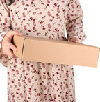 PHAREGE 12x9x3 inch Shipping Boxes 6 Pack Brown, Tab Lock Tuck Top Mailer Boxes for Packaging Small Business, Medium Cardboard Gift Boxes for Wrapping Mailing Present