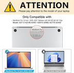 FILMEXT Privacy Screen for Macbook Pro 14 inch (2025-2021,M5 M4 M3 M2 M1), Removable Macbook pro 14.2" A3112 A3401 A2992 A2918 A2779 A2442 Privacy Laptop Screen Filter Anti-Spy/Anti-Glare/Eye Care