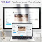 Peslv Magnetic Privacy Screen for MacBook Pro 15 Inch (2016-2019), Removable Anti Blue Light Glare Peep Filter Black out Screen Protector for Mac 15In Laptop Model (A1707, A1990)