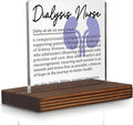 Dialysis Nurse Gifts, Thank You Appreciation Gifts for Dialysis Nurse Week Graduation Birthday Christmas Office Desk Decor Decorative Signs Plaque PA001
