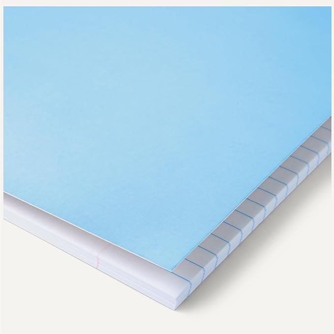 Amazon Basics College-Ruled Spiral Notebook, For Work and School, 70 Sheets, 10.5" x 8", Assorted Pastel Solid Colors, 5-Pack