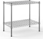 Regal Altair 18" Deep x 30" Wide x 27" Height Wire Shelving Kit | 2-Tier | NSF Commercial Storage Rack Unit