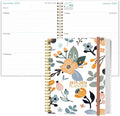 2026-2027 Planner - 18 Months Weekly & Monthly Planner from January 2026 - June 2027, Spiral Planners 2026-2027 with Elastic Closure, Inner Pocket, Medium 8.5" x 11", Rose Flower