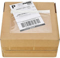 9527 Product 7.5" x 5.5" Clear Adhesive Top Loading Packing List, Clear Packing List Pouches, Shipping Label Envelopes (50 Pack)
