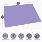 WK Small Flexible Plastic Cutting Boards for Kitchen Set of 5, Non Slip Cutting Mats for Meat, Mini Cutting Board Mats, BPA Free, Dishwasher Safe, 7.3x11.5"
