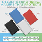 White Small Poly Bubble Mailers 6x10 inch #0 | Self Seal Padded Envelopes | Cushioned Bubble Mailer | Usable Size 6x9 | WaterProof | Lightweight mailing Shipping Bags | 250 Pack Bulk | Made in USA