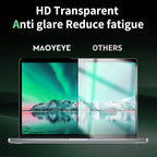 Privacy Screen for MacBook Air 13 Inch M1(2018-2021)& Mac Pro 13In M1/M2(2016-2022),Anti Blue Light Glare Filter Removable, Bubble-Free Monitor Shield Black Laptop Film With Camera Cover