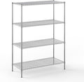 Regal Altair 24" Deep x 54" Wide x 74" Height Wire Shelving Kit | 4-Tier | NSF Commercial Storage Rack Unit