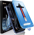 MAGIC JOHN 2 Pack for iPhone 17 Pro [6.3] inch Privacy Glass Screen Protector, Auto Dust-Elimination, Bubble Free, Easy Installation, 17pro 6.3''