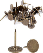 Brozen Heavy Duty Thumb Tacks, Extra Long Push Pins for Upholstery, Carpets, and Wood Surfaces, 100Pcs