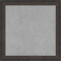 Amanti Art Black Framed Magnetic Board 19x19 Small Vision Board for use with Magnets, 100% Metal Sheet to Display Items as Office Decor or for Home Organization in mudroom, Kitchen or Kids Room