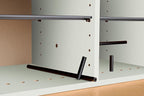 Safco Wooden Paper and Mail Organizer for Home Office and Classroom, Adjustable Shelves and Stackable