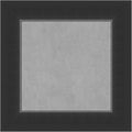 Amanti Art Black Framed Magnetic Board 17x17 X-Small Vision Board for use with Magnets, 100% Metal Sheet to Display Items as Office Decor or for Home Organization in mudroom, Kitchen or Kids Room