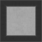 Amanti Art Black Framed Magnetic Board 17x17 X-Small Vision Board for use with Magnets, 100% Metal Sheet to Display Items as Office Decor or for Home Organization in mudroom, Kitchen or Kids Room