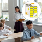 1 Pack Visitor Badges with Carbon Copy Visitor Stickers Letter Size Visitor Log Book Protecting Privacy Pages School Church Business Pass 150 Visitor Badges Guest Register Book 30 Memo Pages (1)