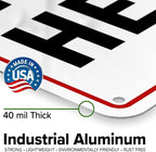 Custom Sign, Custom Sign for Business, Indoor/Outdoor use. 7x10 Inches, Rust Free .040 Aluminum, Fade Resistant, Made in USA by My Sign Center (Header)