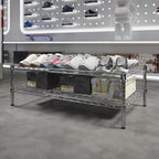 Regal Altair 24" Deep x 42" Wide x 14" Height Wire Shelving Kit | 2-Tier | NSF Commercial Storage Rack Unit