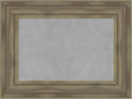 Amanti Art Grey Framed Magnetic Board 18x24 Small Vision Board for use with Magnets, 100% Metal Sheet to Display Items as Office Decor or for Home Organization in mudroom, Kitchen or Kids Room