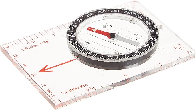 Coghlan’s Outdoor Compasses – Lightweight, Durable Navigation Tools for Hiking, Camping, Orienteering & Survival with Map, Wrist, Lensatic, LED, and Carabiner Options
