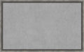 Amanti Art Grey Framed Magnetic Board 26x42 Large Vision Board for use with Magnets, 100% Metal Sheet to Display Items as Office Decor or for Home Organization in mudroom, Kitchen or Kids Room