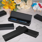 Olutacot 21 Pcs Pen Gift Boxes Empty Black Ballpoint Pen Gift Box with Cushion Pen Jewelry Display Box Empty Present Collection Cases for Birthday Souvenir Business Gifting Office Supplies