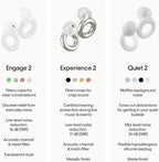 Loop Engage 2 Ear Plugs – Everyday Noise Relief with Clear Speech for Social Gatherings, Work, Conversation, Parenting & Noise Sensitivity – 16 dB Noise Reduction Earplugs