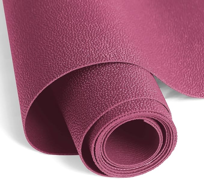 WochiTV Shelf Liner for Cabinets, Drawer Non Adhesive Non Slip Foam Mat for Kitchen, Pantry, Bathroom, Cupboard, Garage, Closet, Shelves, Drawer, Tool Box, Fuchsia 23.6 x 236 inches
