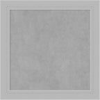 Amanti Art Silver Framed Magnetic Board 24x24 Medium Vision Board for use with Magnets, 100% Metal Sheet to Display Items as Office Decor or for Home Organization in mudroom, Kitchen or Kids Room