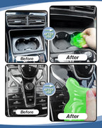 ALLGUO Car Cleaner Gels 4 Pack, Universal Dust Cleaner Putty Cleaner Slime, Cleaning Gel for Interior Detailing PC Keyboard, Auto Detailing Tools Car Cleaning Supplies Gift for Men Women, 320g