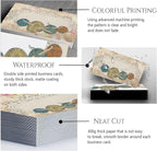 Custom Business Cards Personalized Business Cards for Small Business 300gsm Matte Paper Front & Back Sides Printed 3.5" x 2" - Needle Crafts Template