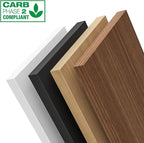 DIYART Brown Bookshelf, Wood Bookcase with 3 Tier Open Shelves, 10-Cube Minimalist Storage Shelf for Living Room, Bedroom, 43.3" W x 35.4" H