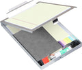 ROCOFF Metal Clipboard with Storage - Letter Size Aluminum Clipboards, Heavy Duty Storage Clipboard - Great for Office, Jobsite or Classroom, Single Compartment