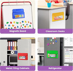 EAMAY Magnetic Marker Pen Holder for Whiteboard or Fridge Magnet Pencil Cup Storage Organizer ,Magnetic Storage Pockets, Whiteboard Accessory Case for Home Office School Supply Storage-Set of 4