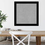 Amanti Art Black Framed Magnetic Board 23x23 Medium Vision Board for use with Magnets, 100% Metal Sheet to Display Items as Office Decor or for Home Organization in mudroom, Kitchen or Kids Room