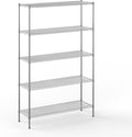 Regal Altair 18" Deep x 54" Wide x 86" Height Wire Shelving Kit | 5-Tier | NSF Commercial Storage Rack Unit