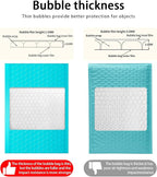 packbabol Bubble Mailers, 8.5x11 Inch Poly Padded Bubble Mailers Pack of 50 Bubble Envelopes Opaque Self Seal Adhesive Waterproof Bags for Shipping and Packaging (Teal)