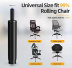 MASTERY MART Office Chair Gas Cylinder Replacement Kit, 4" Stroke Heavy Duty Hydraulic Pneumatic Piston, 1000 lbs Capacity, Universal Fit for Desk Chairs, Easy Installation with Removal Tool & Gloves