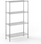 Regal Altair 18" Deep x 42" Wide x 74" Height Wire Shelving Kit | 4-Tier | NSF Commercial Storage Rack Unit
