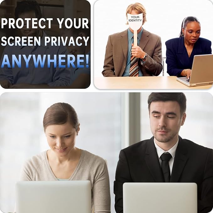 Peslv Magnetic Privacy Screen for Macbook Pro 13 Inch (2016-2022, M1, M2) / Macbook Air 13 in (2018-2021, M1), Removable Anti Blue Light Glare Filter for Mac 13In Laptop