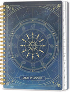 2026 Planner 8.5 x 11, Large Weekly Monthly Planners with Tabs, A4 Spiral Bound Daily Calendar 2026 Planner, 12 Month Agenda from Jan. to Dec., Flexible Cover Appointment Book(Blue Tarrow)