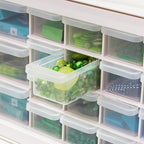 IRIS USA Plastic Drawer Storage Organizer, 26-Drawer Teacher Toolbox Bead Small Parts Organizer Cabinet for Hardware Crafts Nuts Bolts Tools Sticker Home Business Scrapbook Art Hobby Garage - White